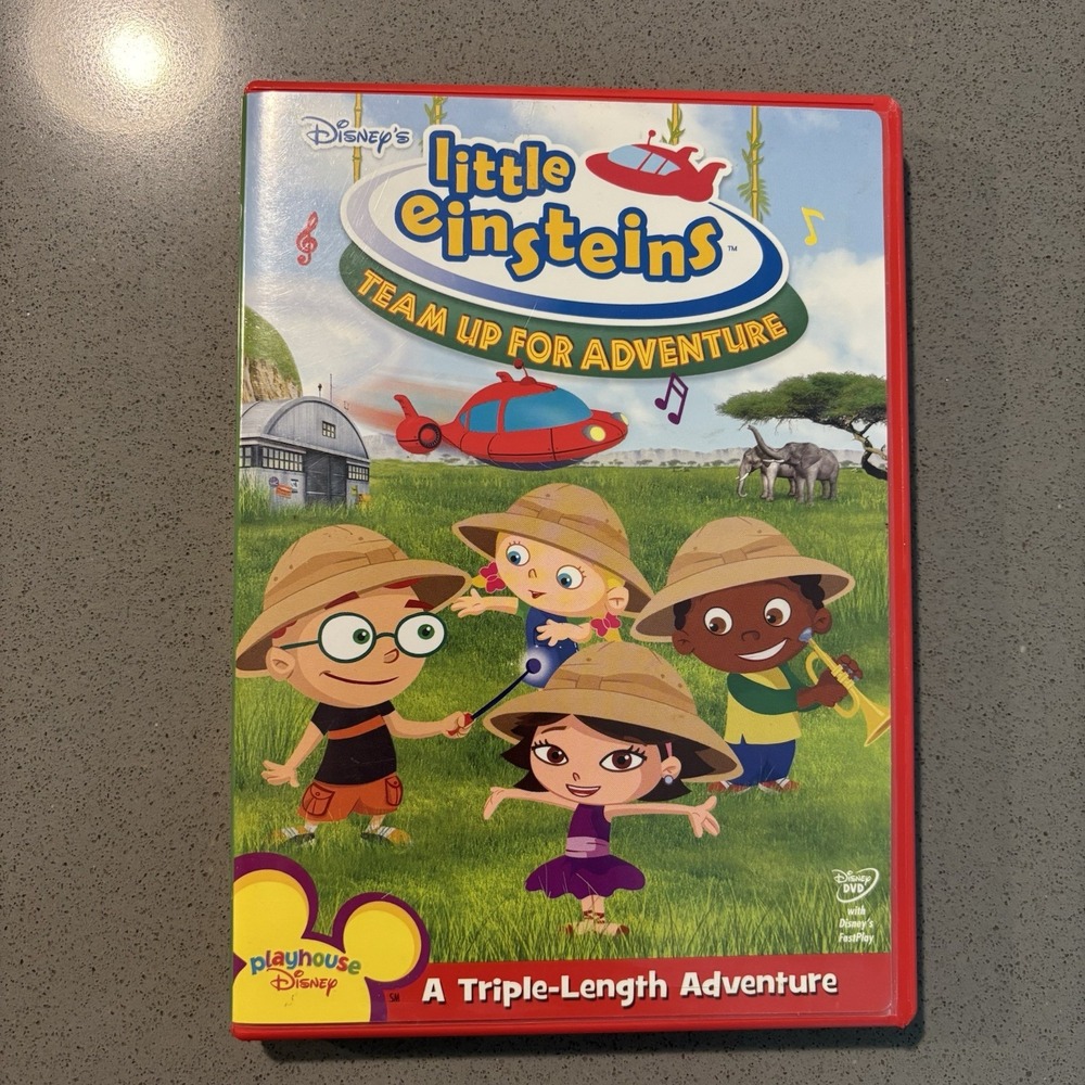 Disney Little Einsteins Team Up For Adventure DVD - G Rated Family W/insert